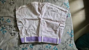 100% Cotton White shorts