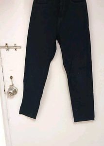 black Straight Leg Pants