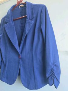 Lowest Prices_stylish Blue Blazer for Women