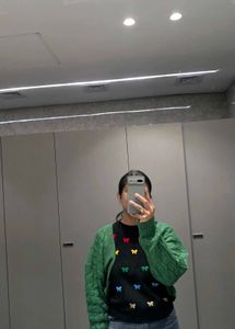 Colorful Butterfly Sweater