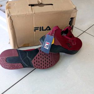 Fila Burgundy shoes