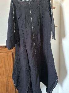 Laks*ita Black printed Kurta