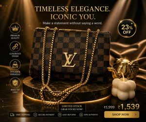 LOUIS Vuitton Inspired Crossbody Bag