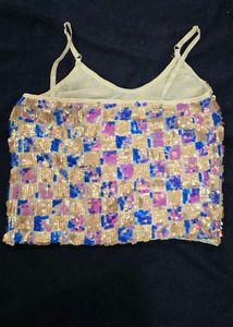 Sparkly Sequin Cami Top