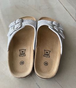 Stylish Leopard Print Slippers, EU38, UK5, new