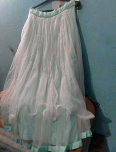 Crop Top And Skirt