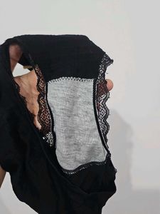 Women's Black Lace Briefs