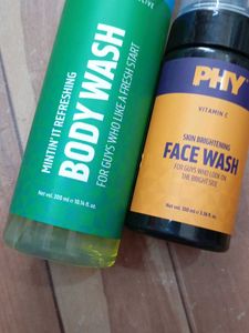 PHY Men's shower gel .&amp; Face Wash Set