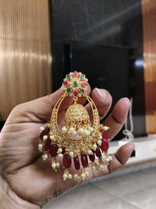 Chandhbali Ear Rings Premium Quality