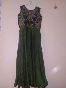Green Frock Gown