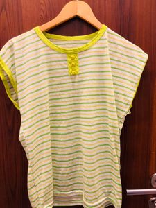 Striped Henley T-Shirt