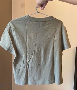 H&amp;M Basic Crop Tee