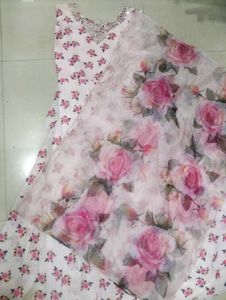 Floral Anarkali Suit
