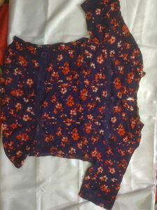 Floral Print Top