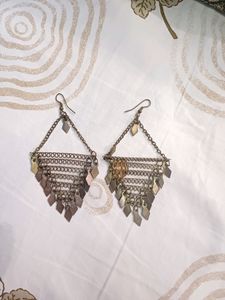 Golden Spiral Earrings