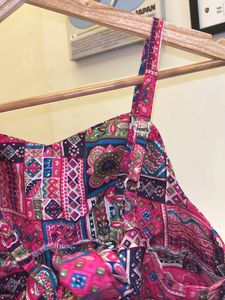 Boho Patchwork Crop Top
