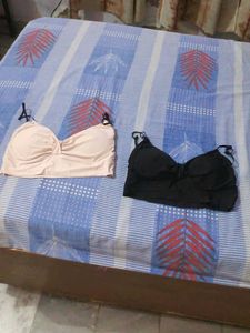 Comfortable Bra Set - Pack of 2   free size