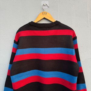 Striped Knit Sweater