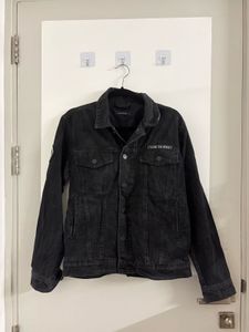 Men's Black Denim Jacket