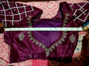 Exquisite Embroidered wine Lehenga Choli