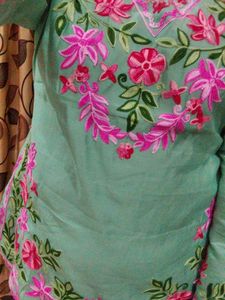Embroidered Kurti - Trendy &amp; Stylish