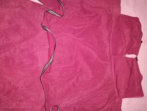 Sparkling Magenta Peplum Top