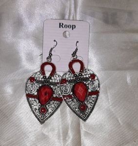 Black Metal Fashion Earring