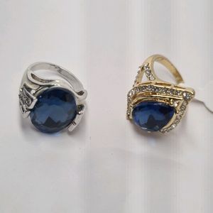 Two Set of Ring,Silver and Golden