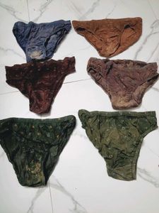 Lot of 6 Women's Briefs