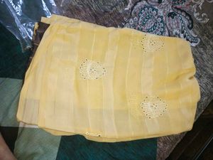 Elegant Yellow saree