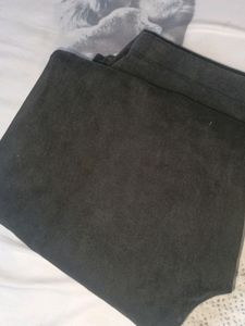 Black straight jeans