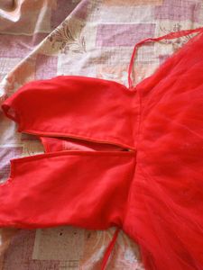 Beautiful Red Party Gown