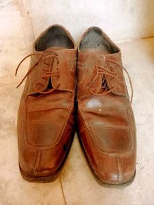 Teakwood Brown Shoes For Men