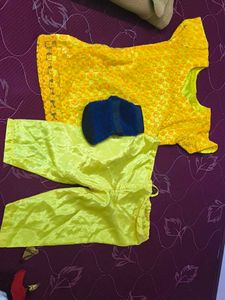 Vibrant Yellow Kurta Set