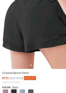 Black Sports Shorts