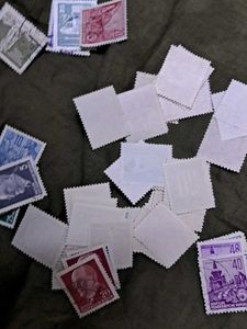EAST GERMANY DDR 65 DIFFERENT USED STAMp