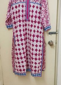 Beautiful Printed Cotton Kurta