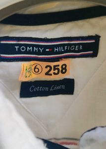 Tommy Hilfiger White Button-Down Shirt