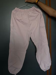 Lilac Cargo Joggers