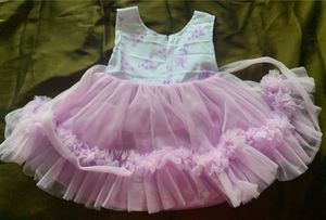 Beautiful Baby Girl Lavender Tulle Dress