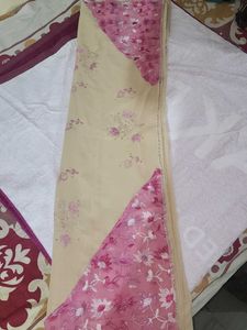 Elegant Beige Saree