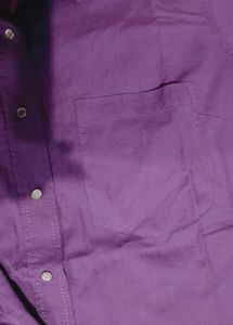 full sleeve purple shirt for women 💜