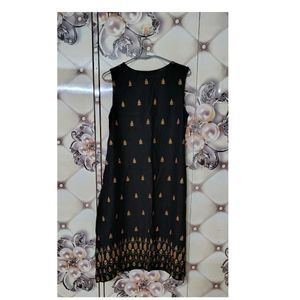 Fusion Printed A-line Kurta