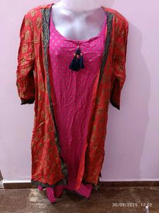xxl double layer kurta