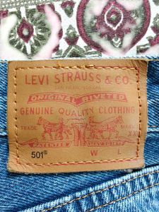 Distressed Denim Jeans