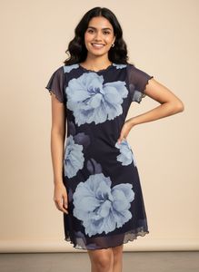 Floral Print Mini Dress
