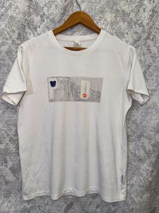 Graphic Print White T-Shirt