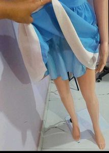Cute Blue &amp; White Dress