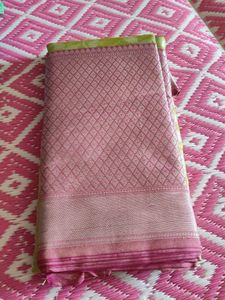 BEAUTIFUL GREEN AND PINK 🩷 SAREE