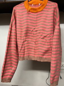 Striped Knit Sweater🩷🩷